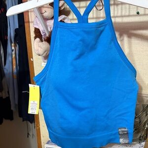 All in Motion Blue Tank Top